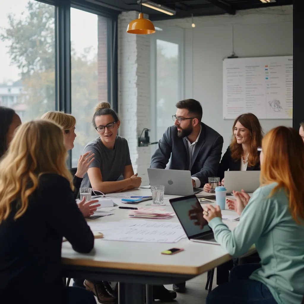 Taller de capacitación sobre innovación y liderazgo.